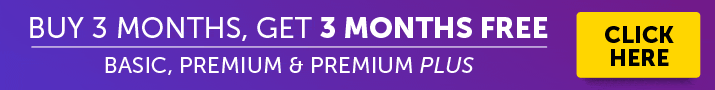 Buy 3, Get 3 with Basic, Premium or Premium PLUS