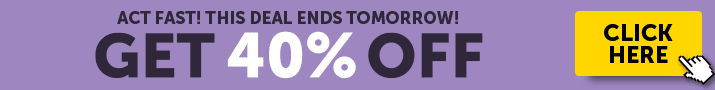 You're Getting our Special Flash Sale Offer - 40% Off All Plans.